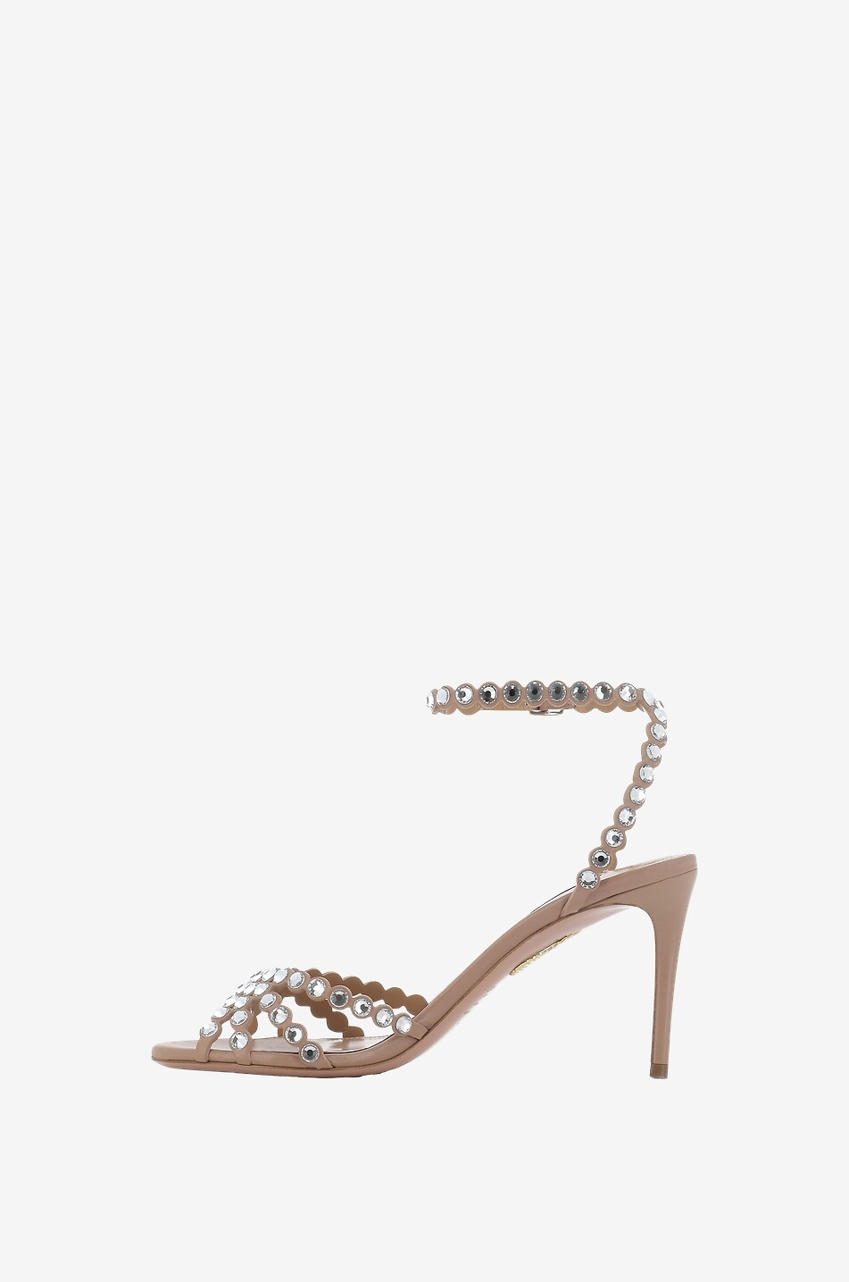 Sandalen aus Nappaleder und Kristallen Tequila 85