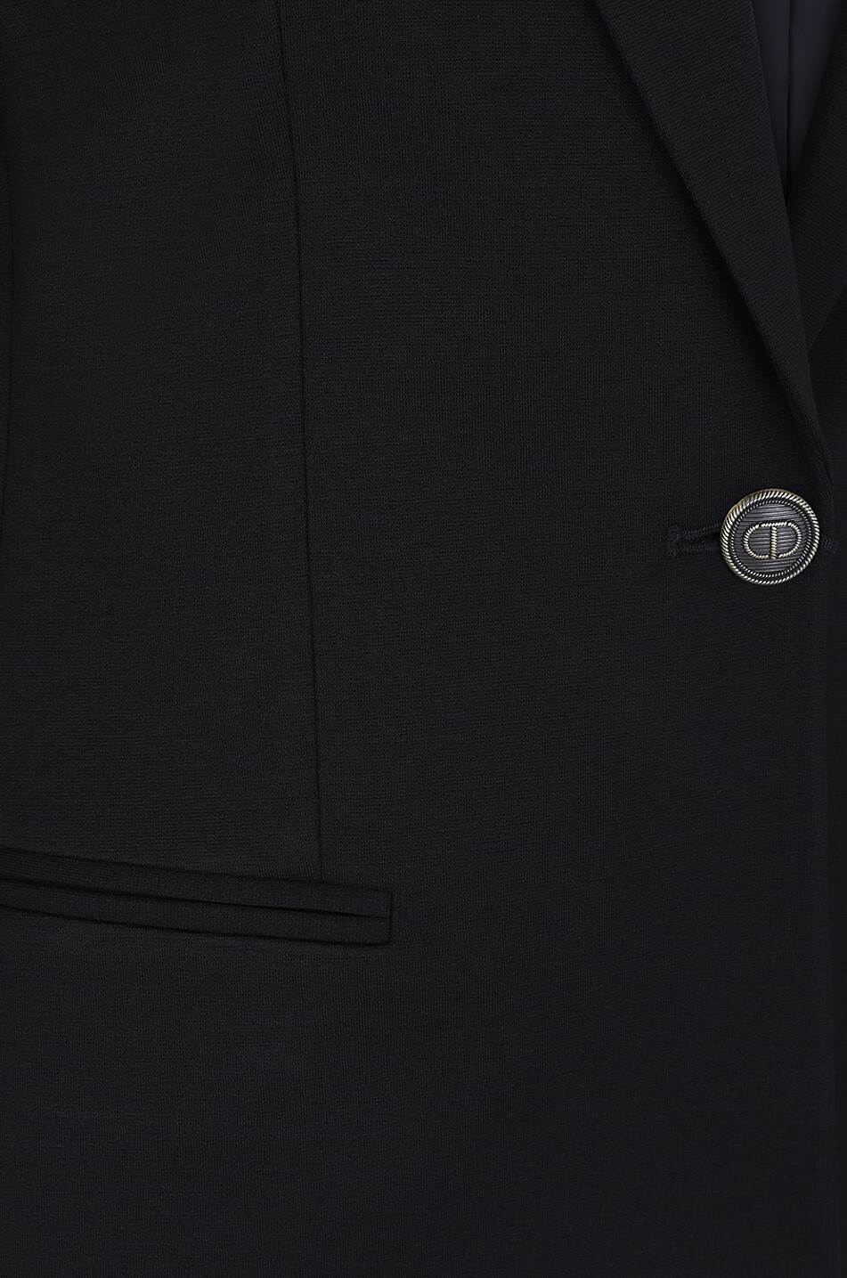 Blazer aus Punto-Milano-Jersey