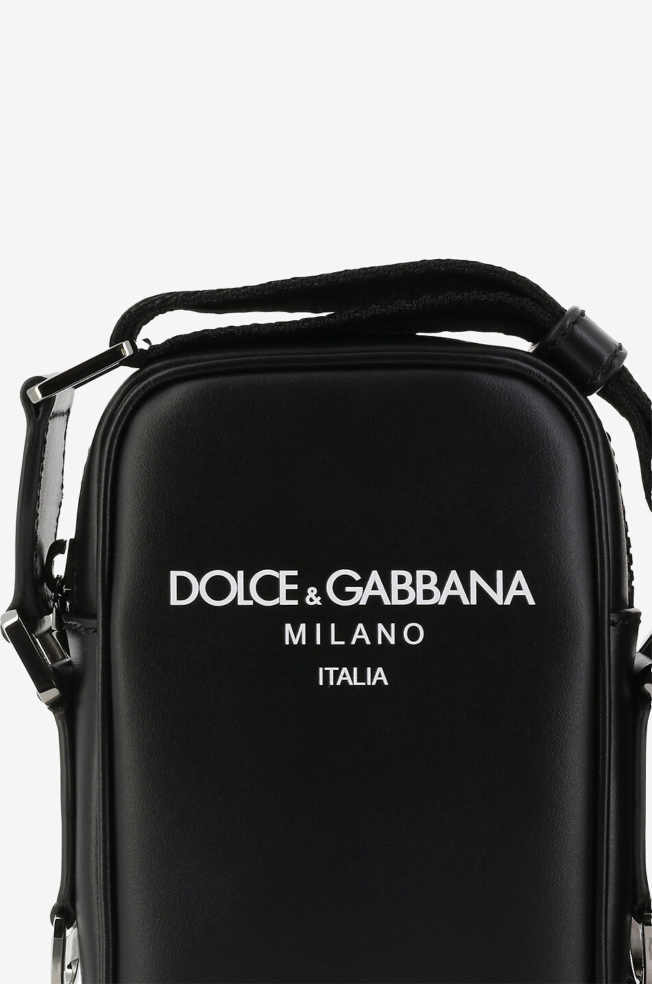 Logo printed mini cross body bag
