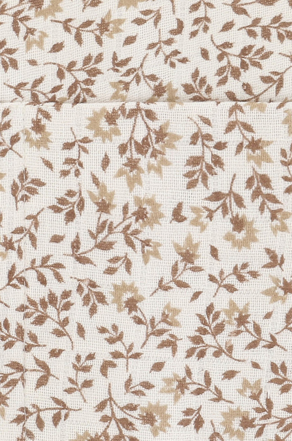 MAIN SAUVAGE Bettorganizer für Babys aus Baumwolle Hibiscus Baby BEIGE 2