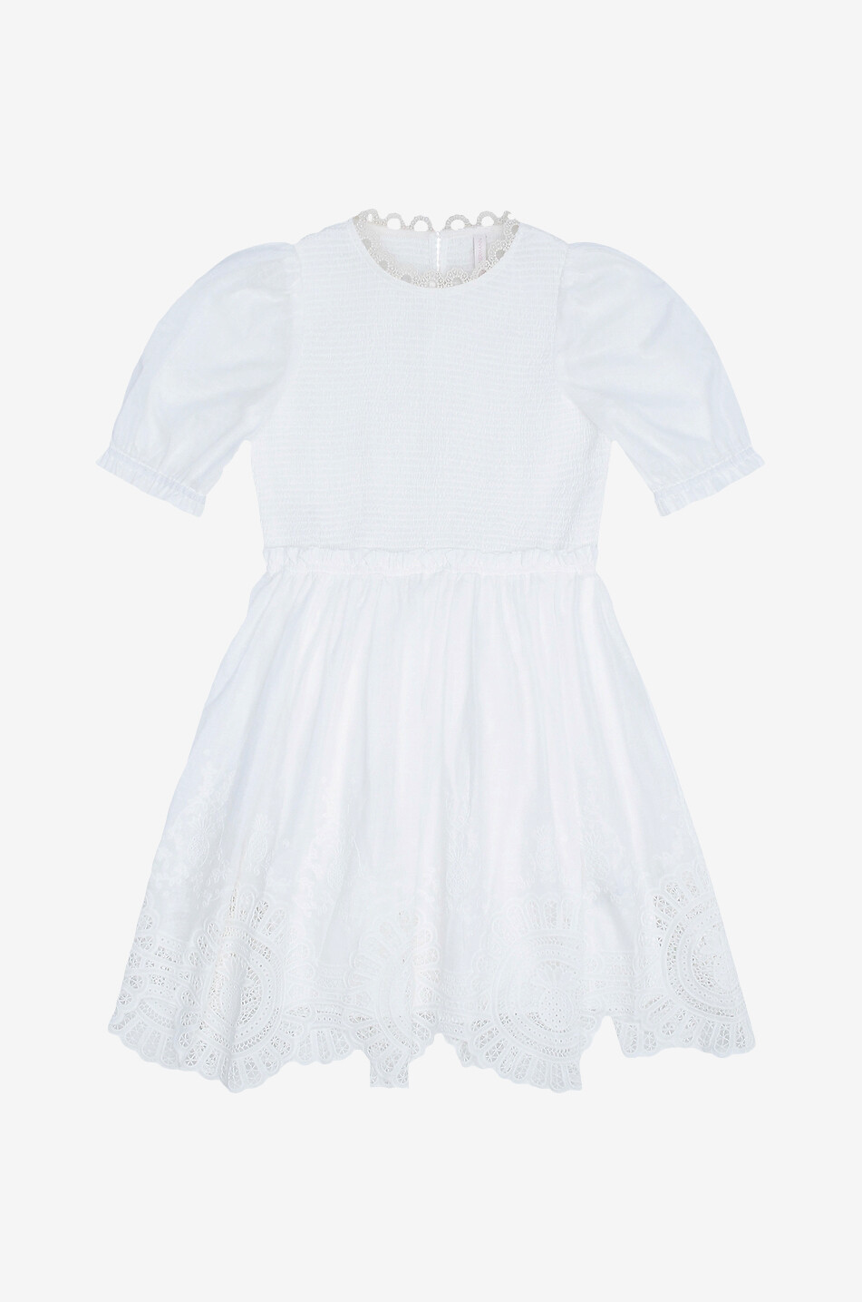 Robe fille brodée Halcyon