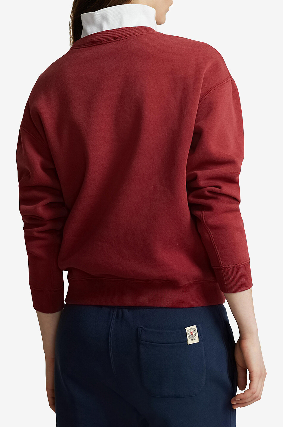 POLO RALPH LAUREN RL Polo Finals crewneck sweatshirt Women RED 2