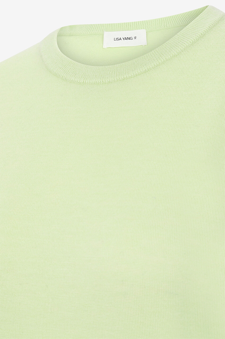 LISA YANG The Demi Vest cashmere sleeveless jumper Women LIGHT GREEN 3