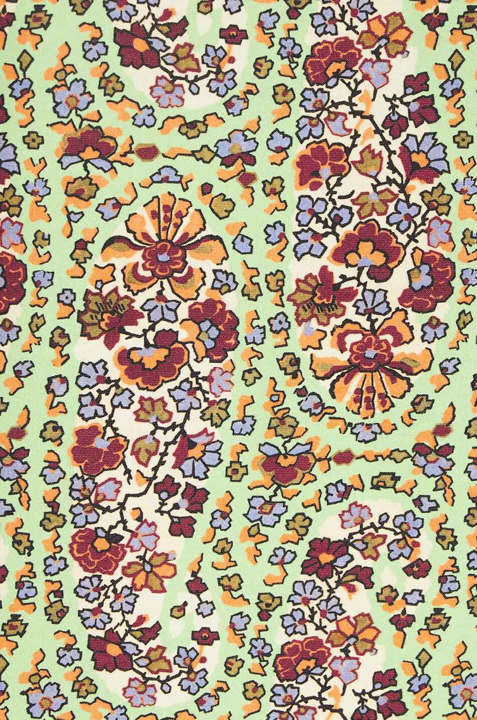 Floral Paisley short-sleeved T-shirt