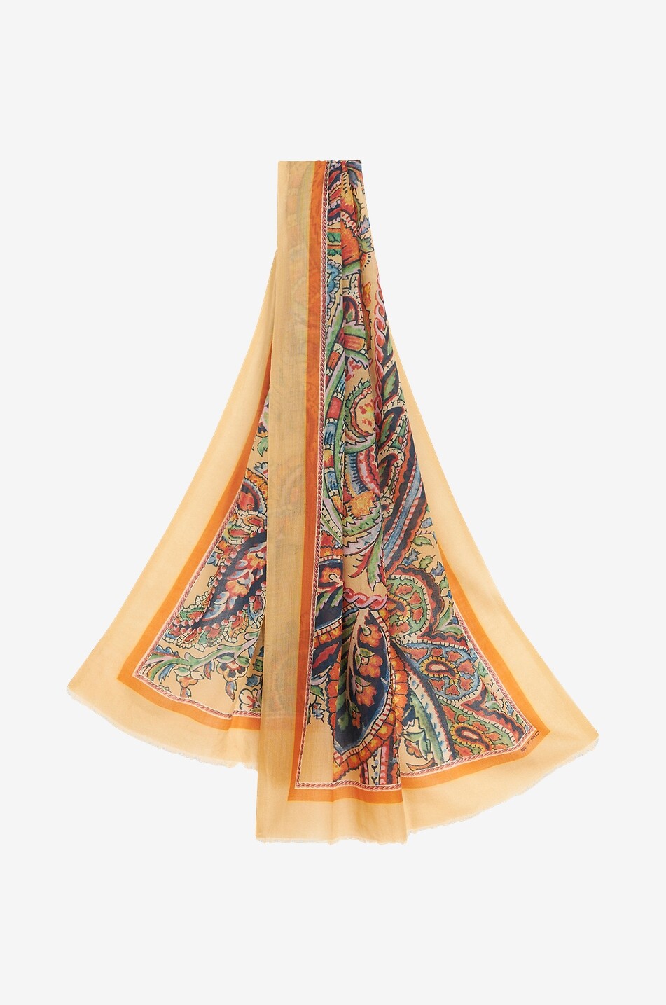 Écharpe fine tissée imprimée Shaal-Nur