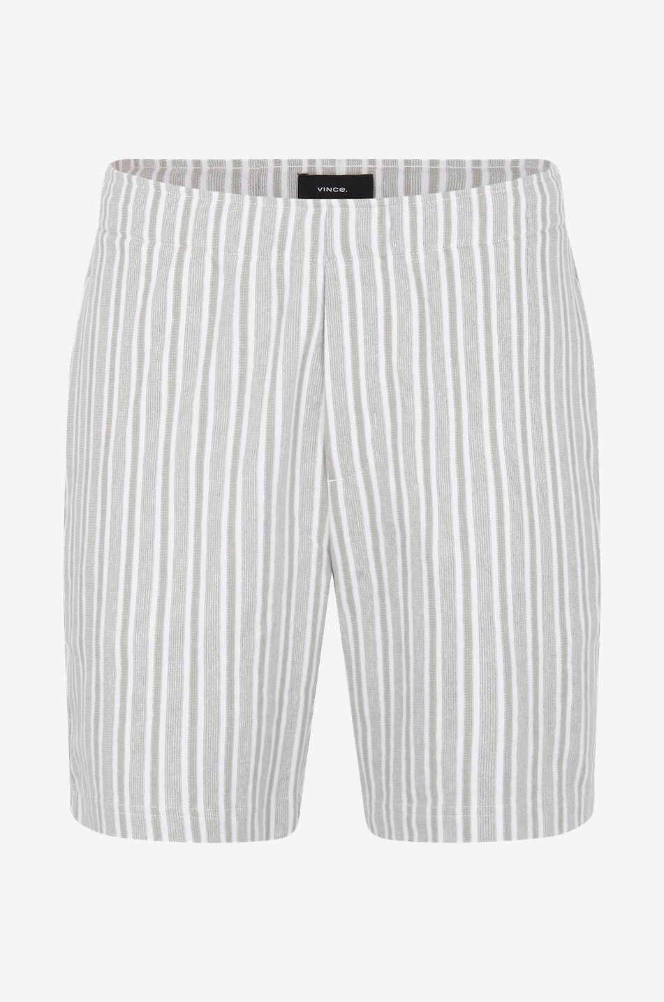 VINCE Cabana Stripe cotton shorts Men Colourless 1