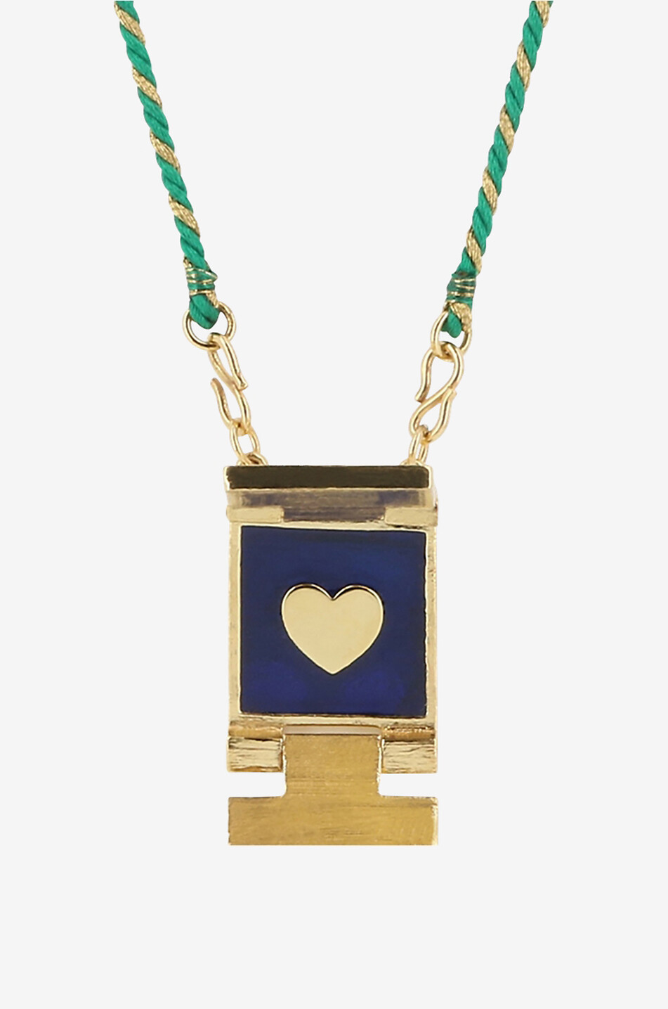 CAROLINE DE BENOIST Sautoir sur cordon en soie Sésame Femme BLANC 3