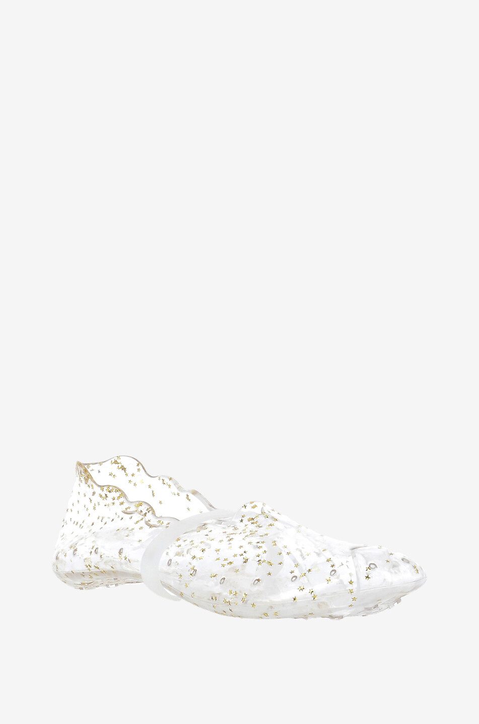 Gold Stars ballet flats