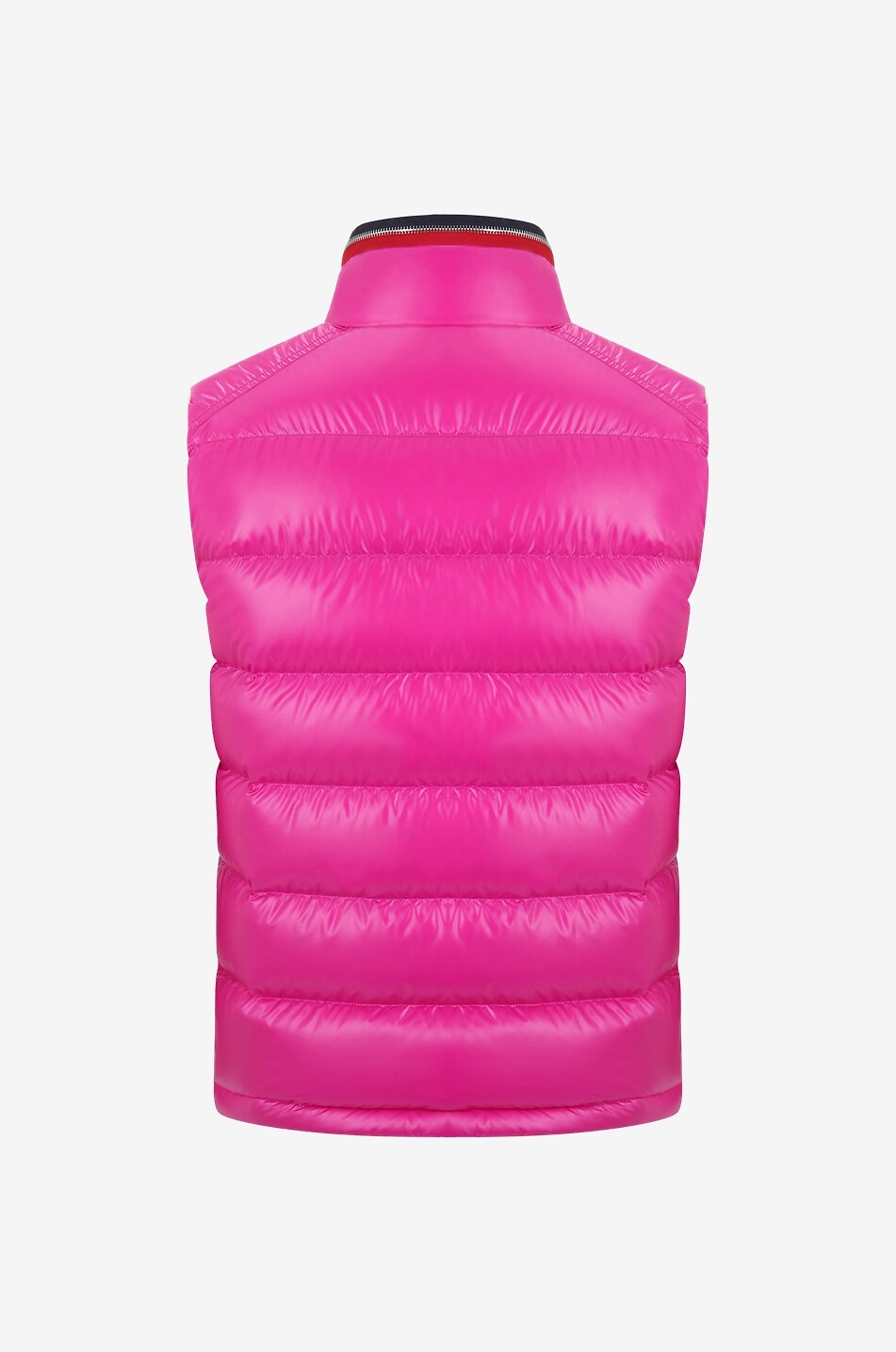 Ouse satin sheen down vest with stand up collar MONCLER Bongenie