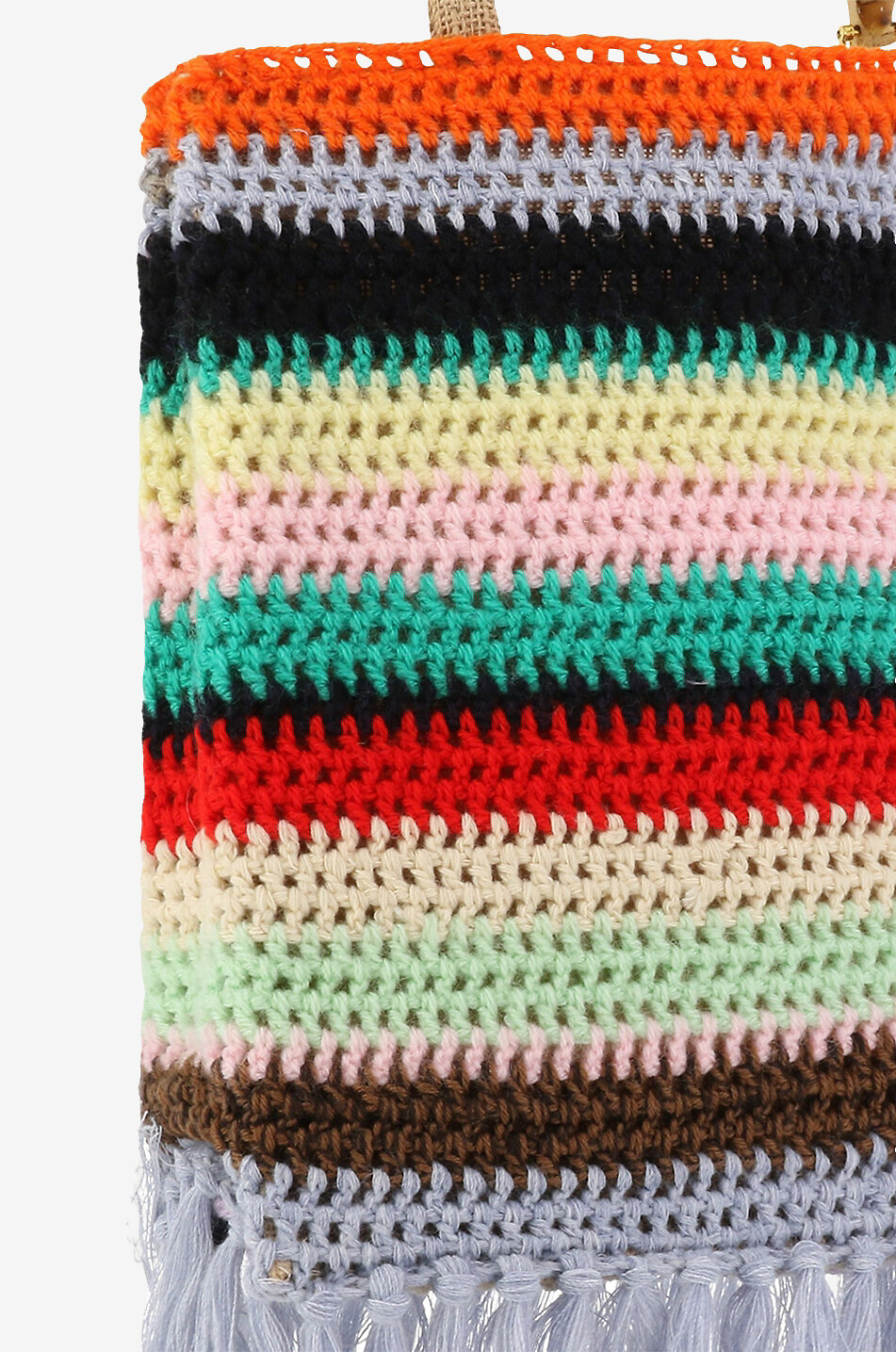 Sac cabas en laine crochet