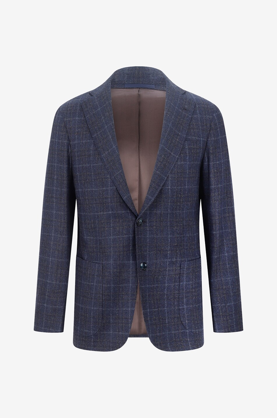 Karierter Blazer aus Schurwolle und Kaschmir Jimmy