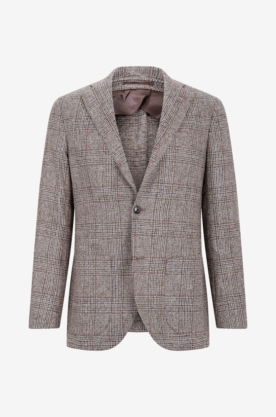 BARBA Jimmy glen check blazer Men BROWN 1
