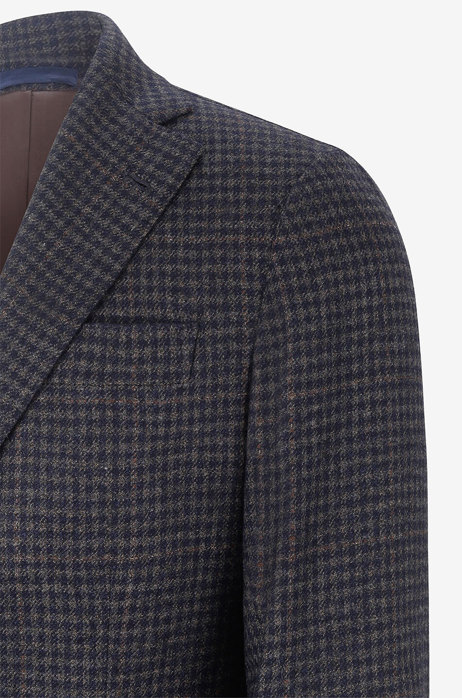 BARBA Jimmy wool and cashmere blazer Men MEDIUM BROWN 3
