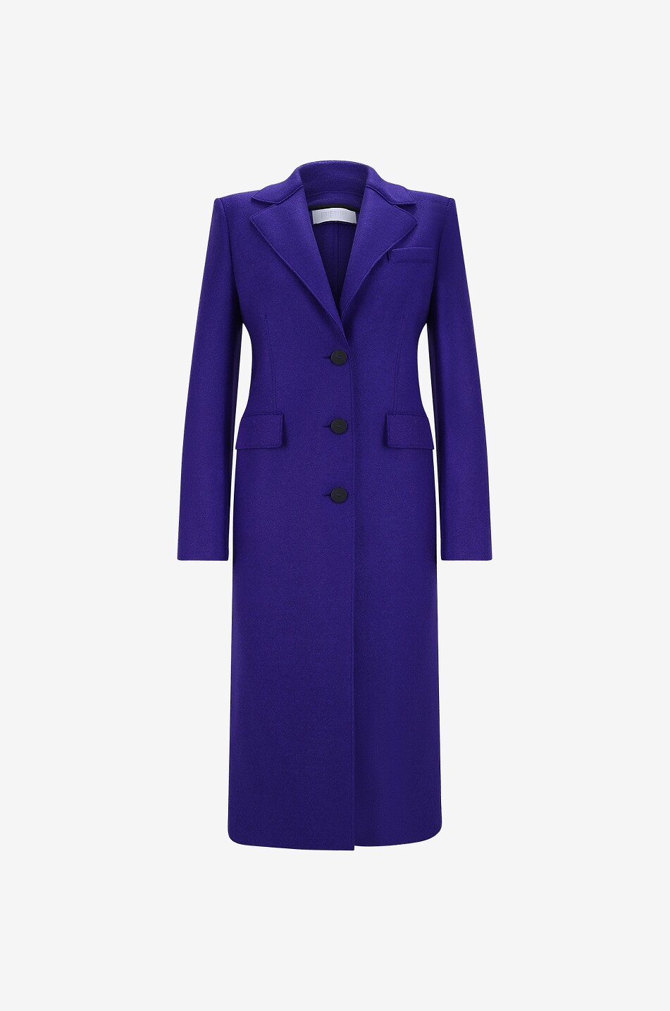 Virgin wool long coat
