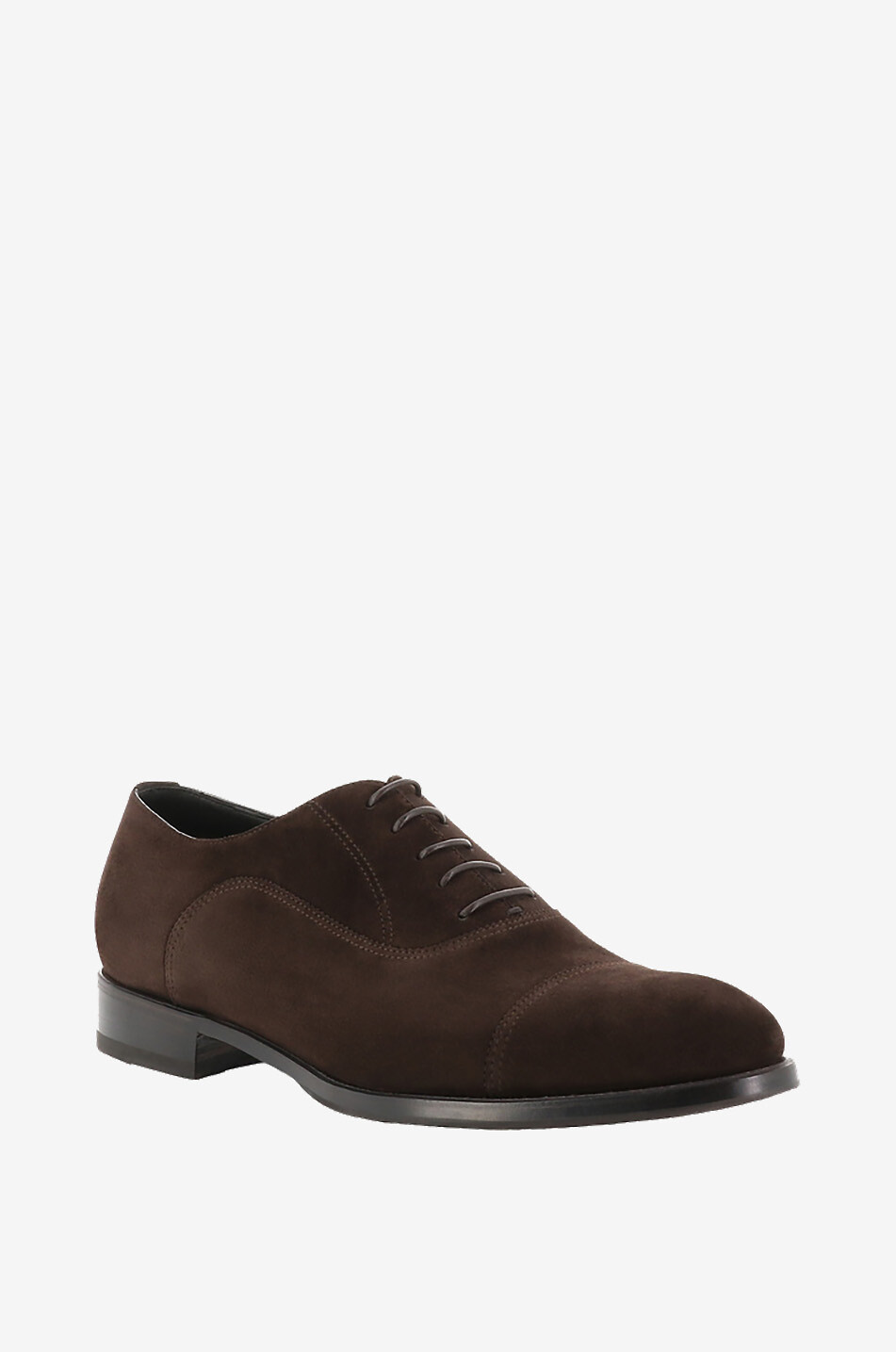 Suede classic lace-up brogues