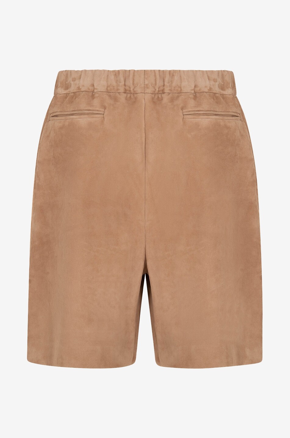 FABIANA FILIPPI Short à pinces en daim Femme CAMEL 2