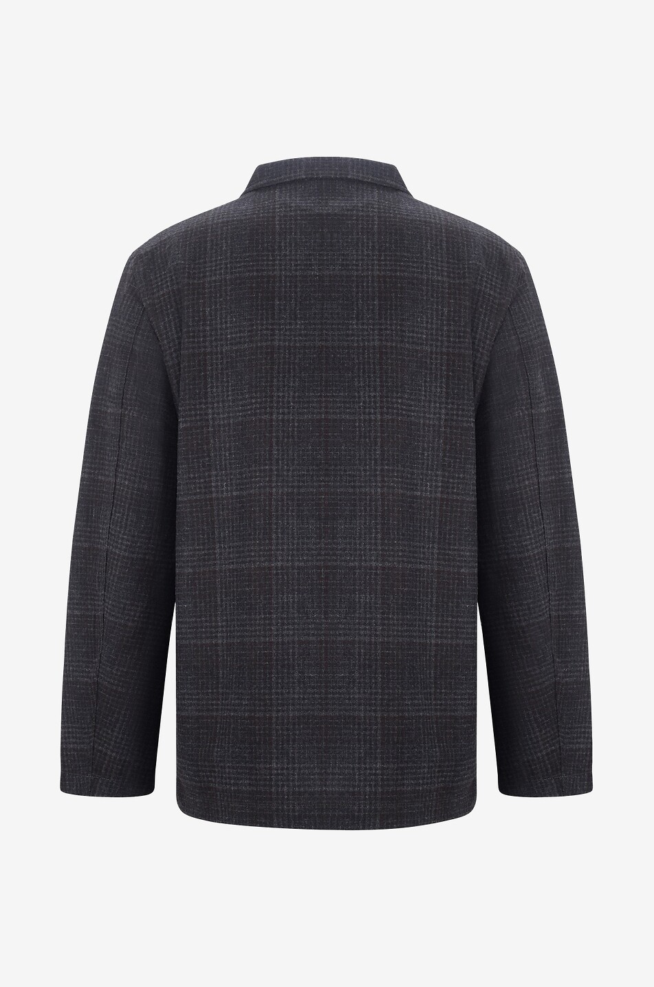 UNIVERSAL WORKS Reuse recycled wool checked blazer Men Colourless 2