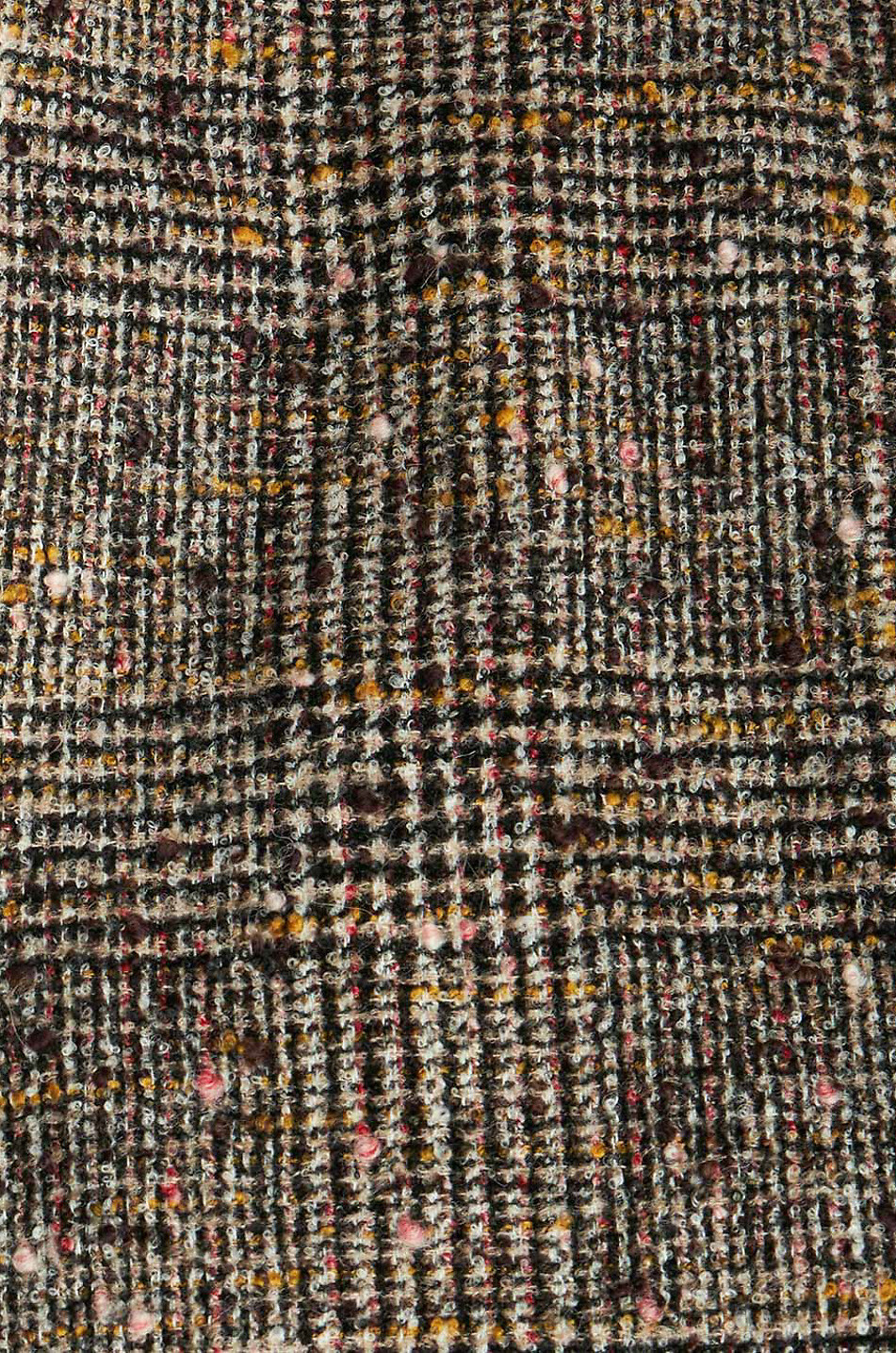 ETRO Warm glen check tweed blazer Men MEDIUM BROWN 6