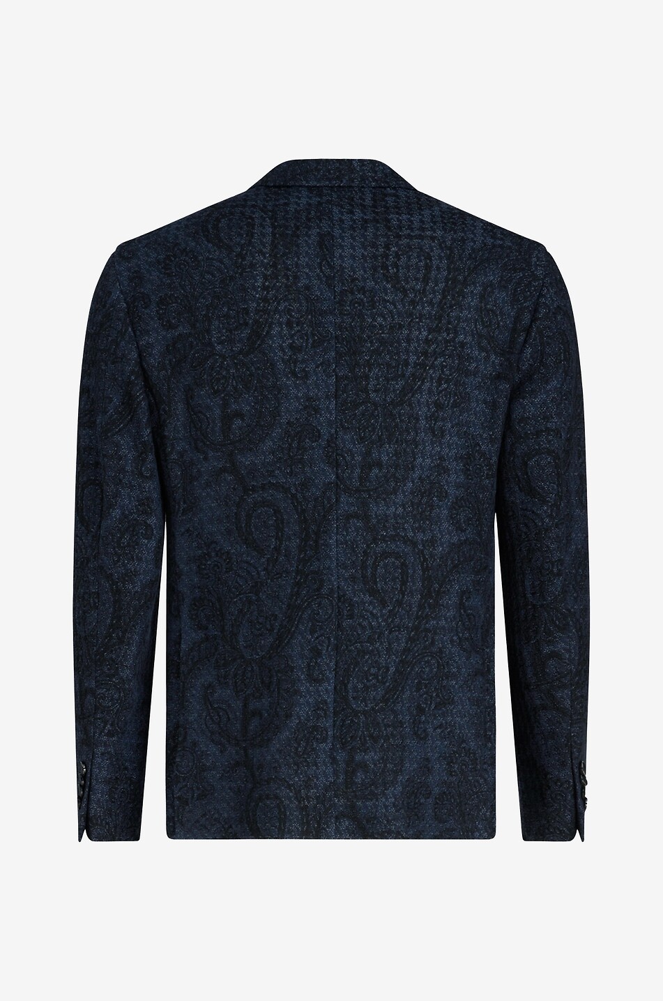Slim-Fit-Blazer aus Jersey mit Paisley-Muster