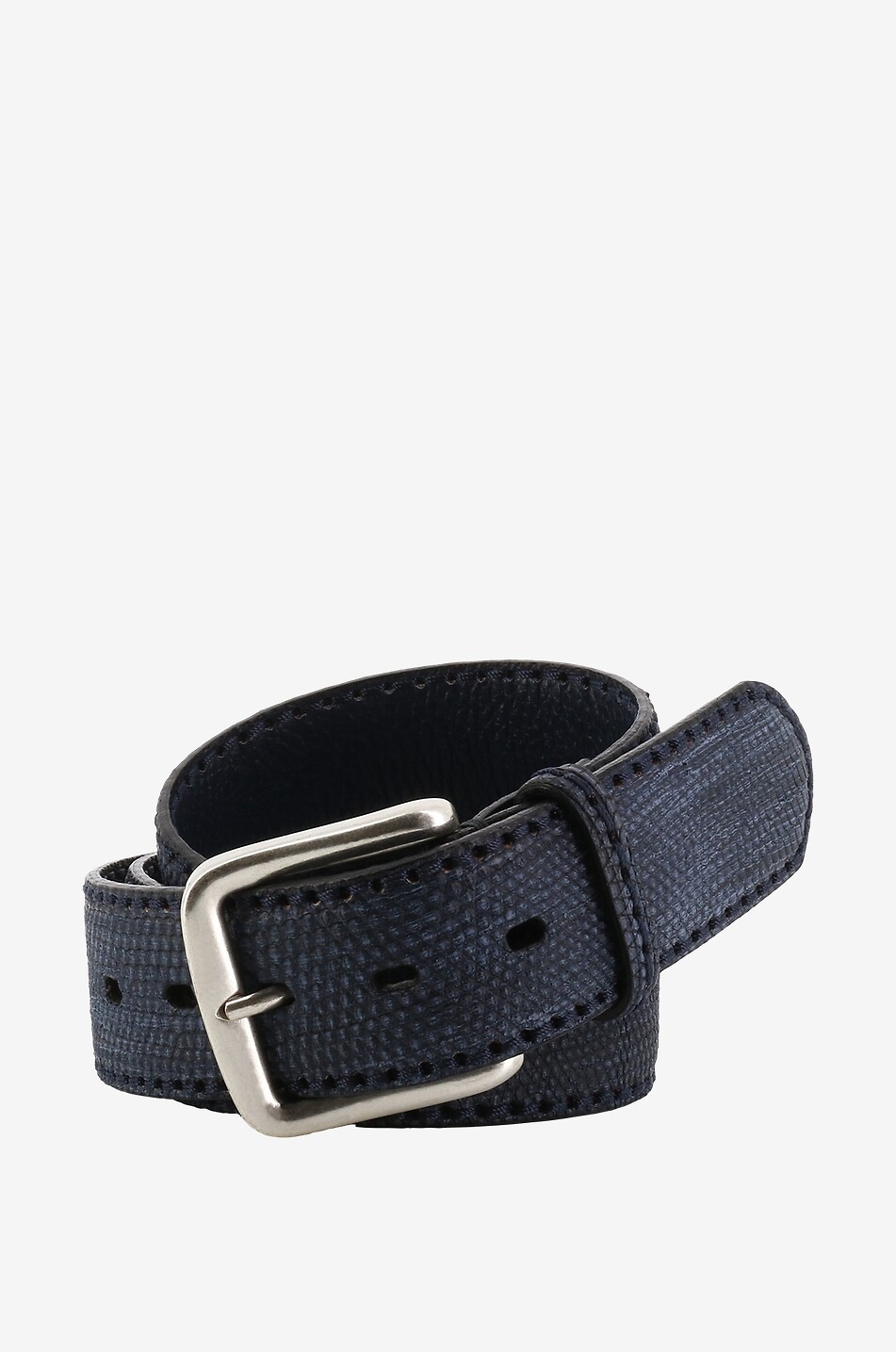 Angry lizard leather belt