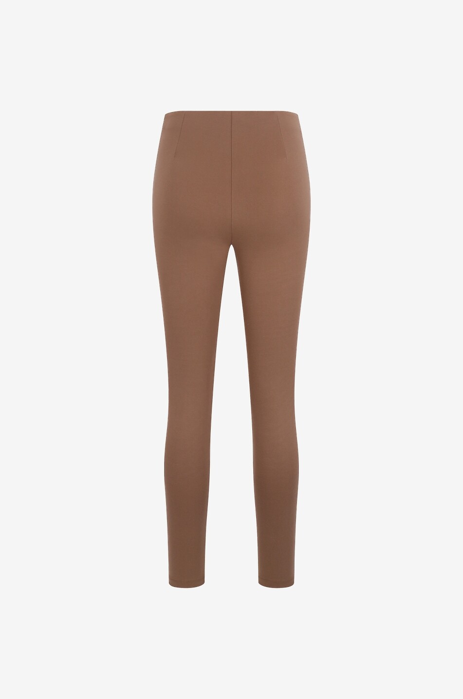 WEEKEND MAX MARA Legging en daim et jersey Bahamas Femme MARRON CLAIR 2
