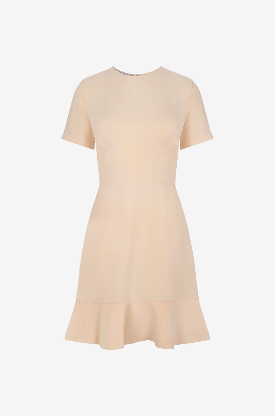 STELLA McCARTNEY Iconics Stella cady peplum mini dress Women BEIGE 1