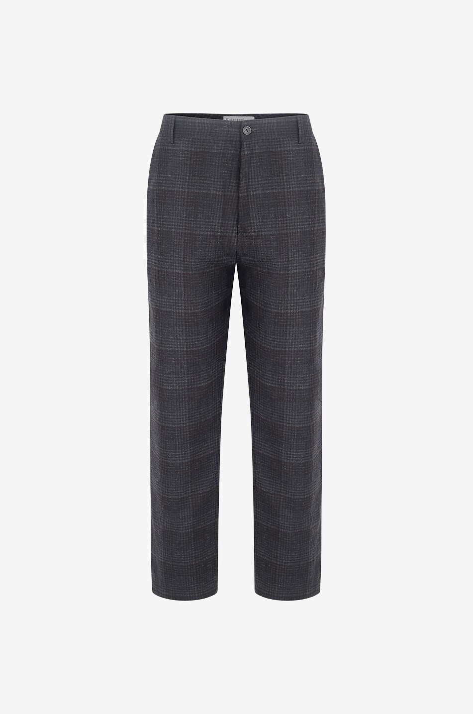 UNIVERSAL WORKS Pantalon à carreaux en laine recyclée Reuse Homme Incolore 1
