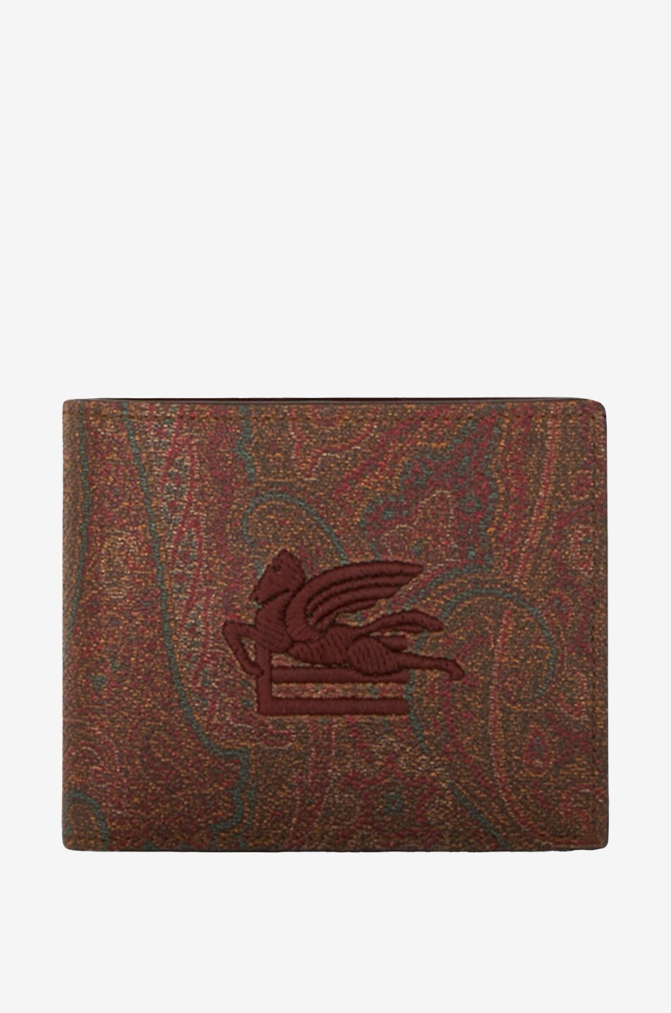 ETRO Kleine Brieftasche aus Canvas Paisley Herren BUNT 1