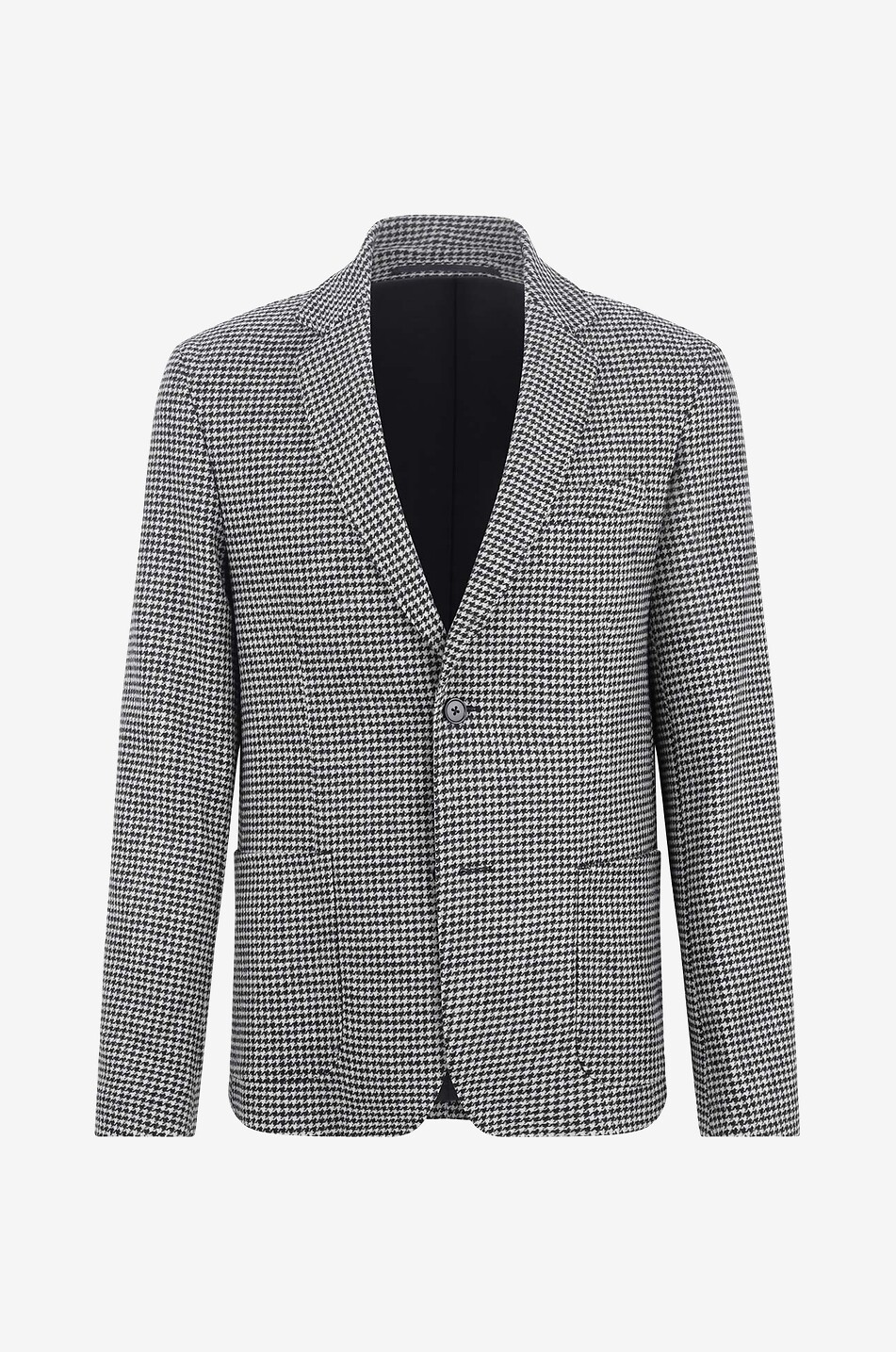 OFFICINE GENERALE New Lightest houndstooth check merino wool blazer Men MULTI COLOURED 1