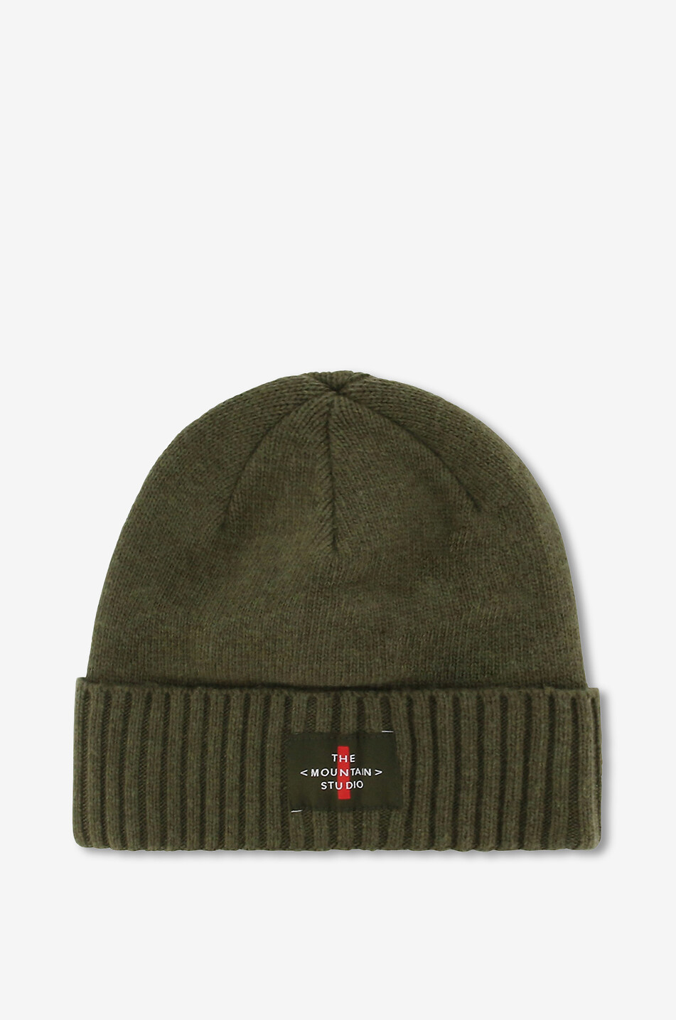 C-6 Cashmere Mix Cross Logo knit beanie
