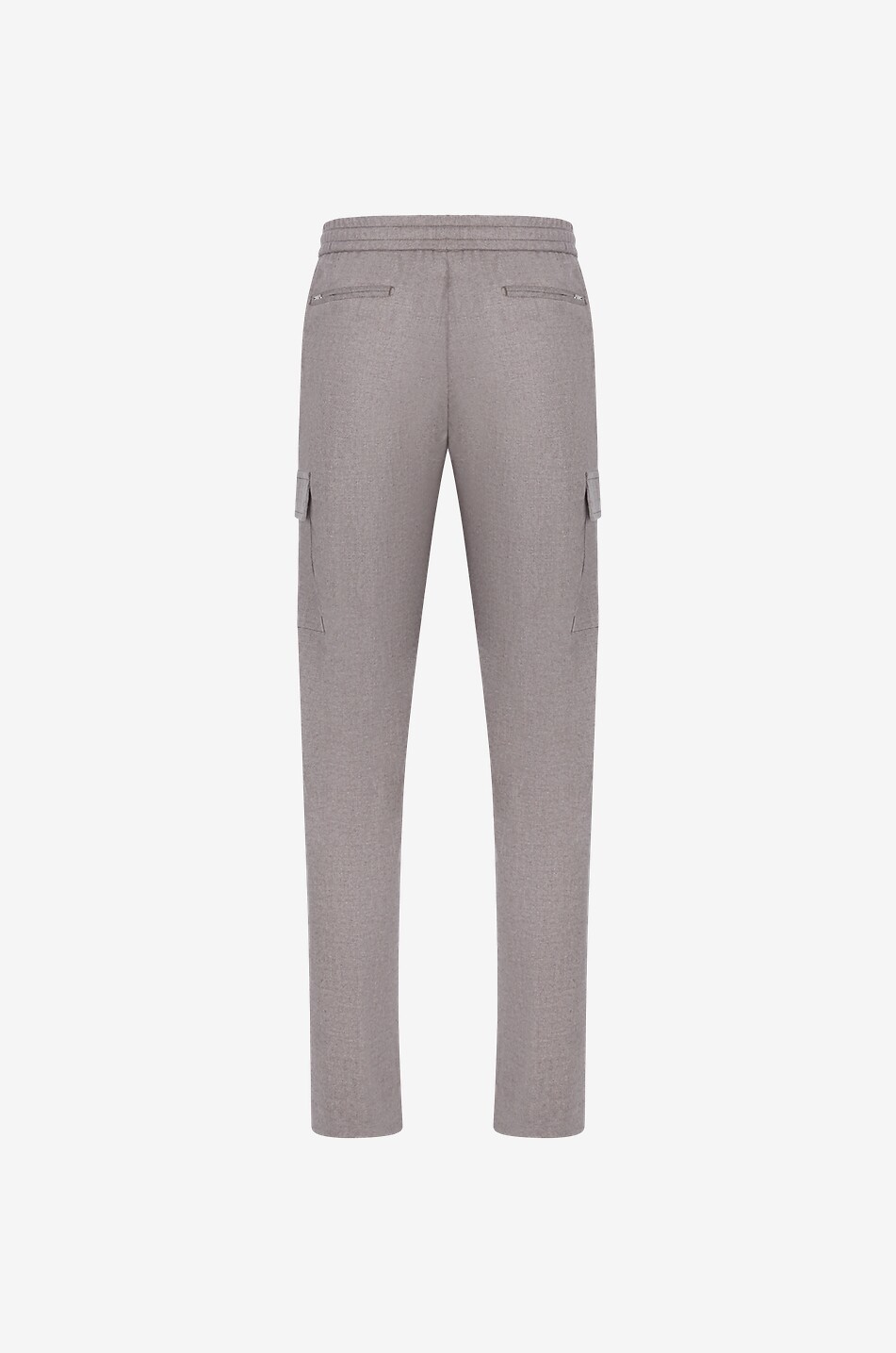 MARCO PESCAROLO Tor slim fit virgin wool and cashmere cargo trousers Men BROWN 2