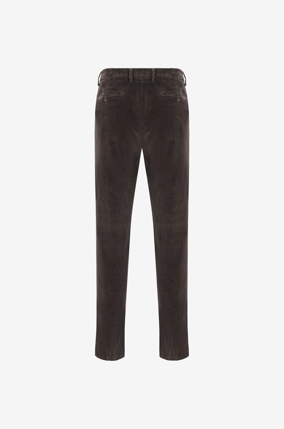 MARCO PESCAROLO Evo slim fit chino cotton trousers Men DARK BROWN 2