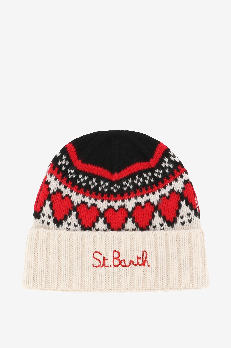 MC2 SAINT BARTH Kindermütze aus Jacquard Wengen Junge BUNT 1