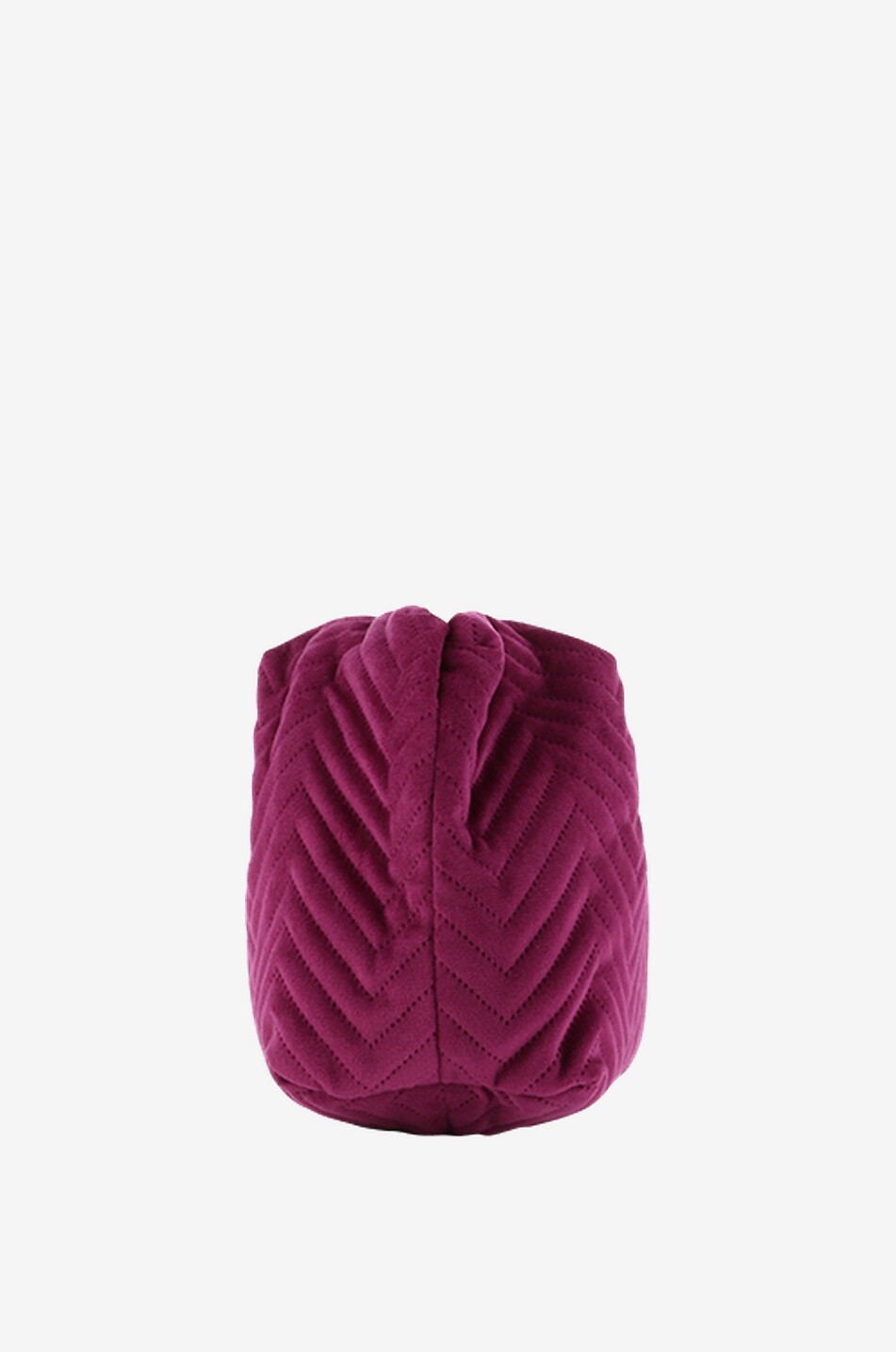 MC2 SAINT BARTH Pochette à chevrons Quilt Femme ROSE FONCÉ 4