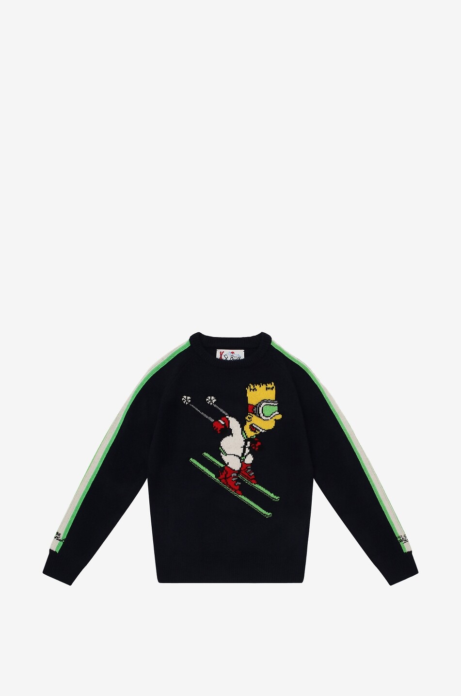 Jungen-Jacquardpullover Doublas Bart Ski Club
