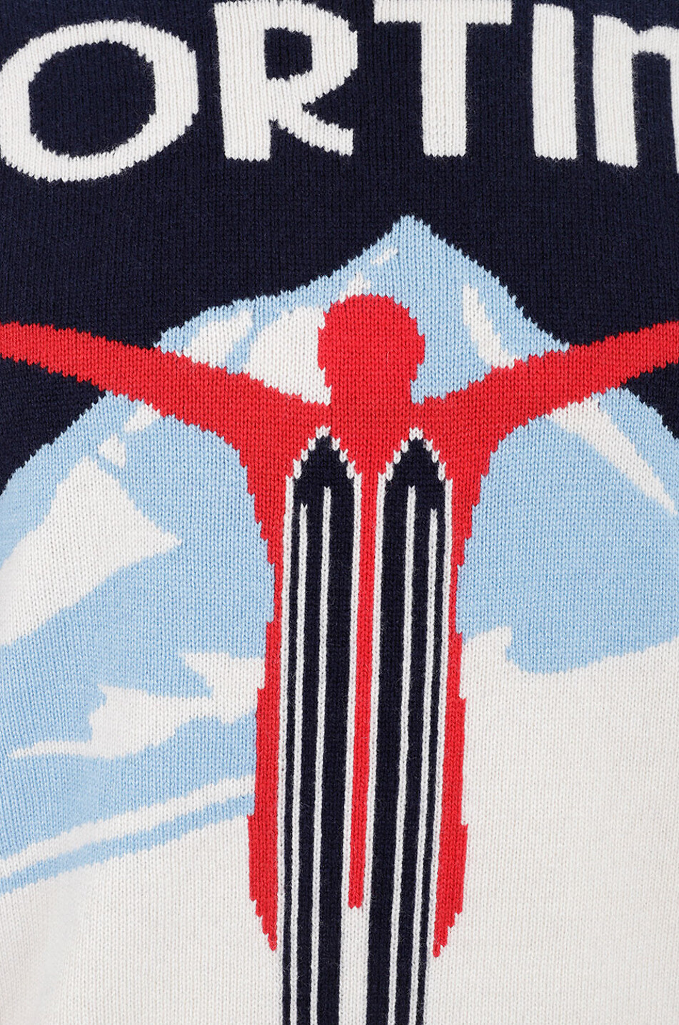 MC2 SAINT BARTH Pull jacquard Heron Cortina Ski Homme BLEU FONCE 3