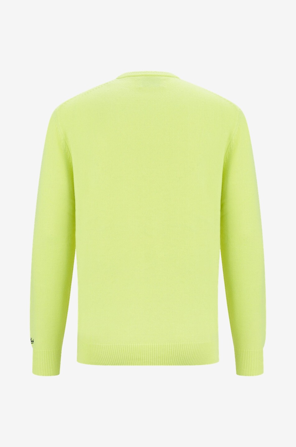 MC2 SAINT BARTH Heron Off Piste Skier jacquard jumper Men YELLOW 2