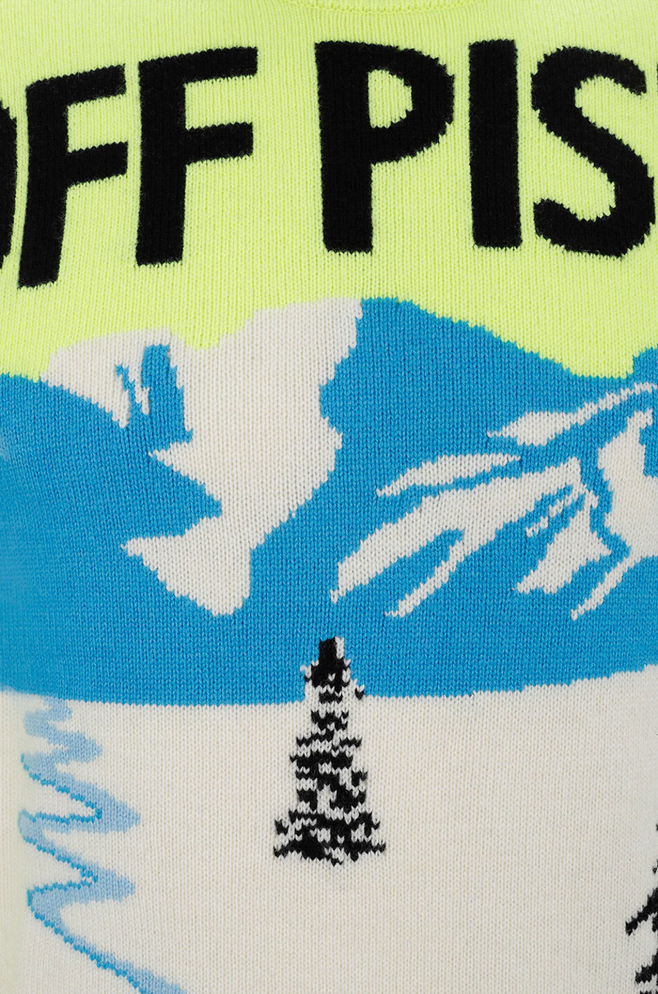 MC2 SAINT BARTH Heron Off Piste Skier jacquard jumper Men YELLOW 3