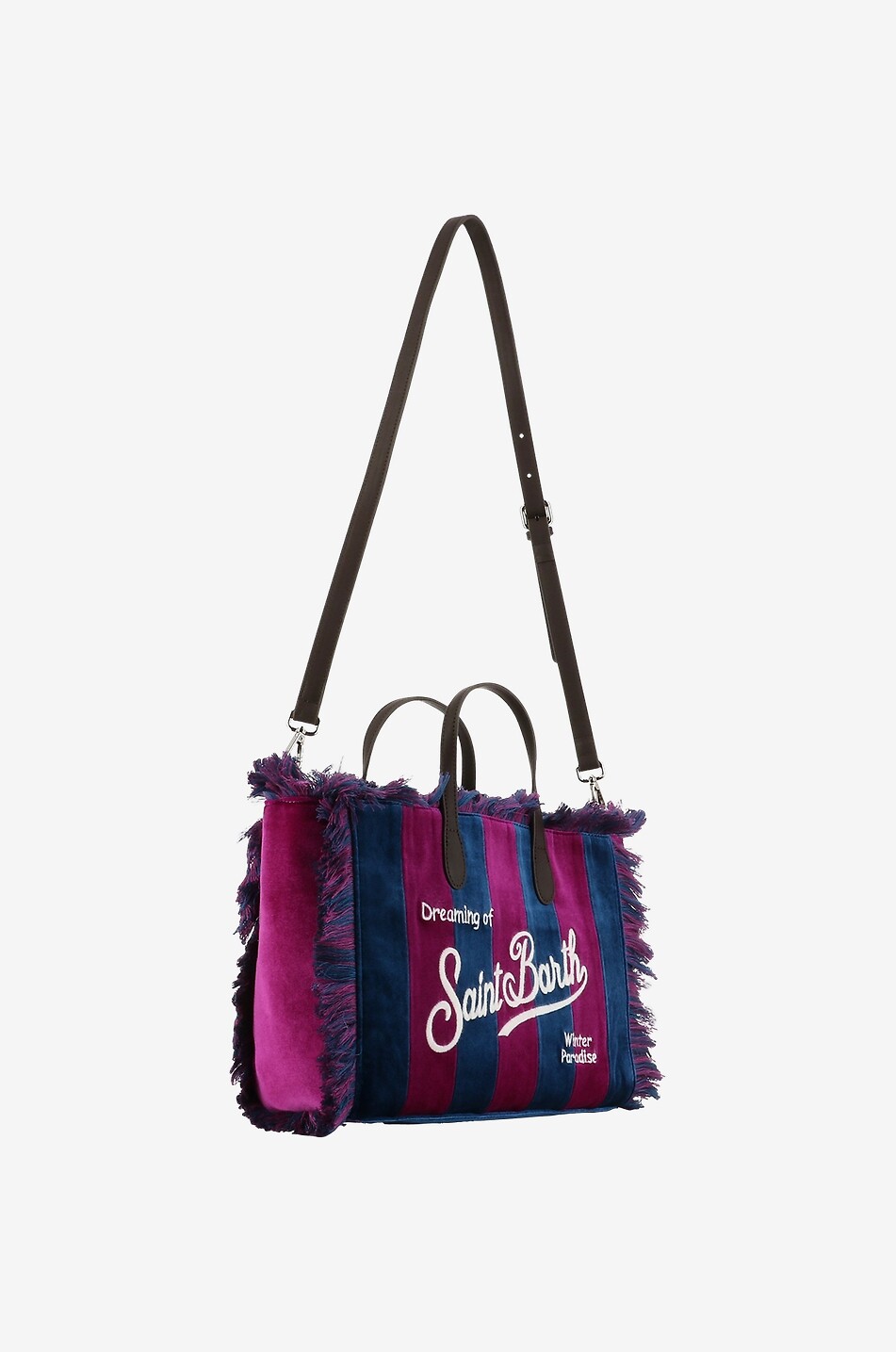 MC2 SAINT BARTH Colette striped tote bag Women MULTI COLOURED 5