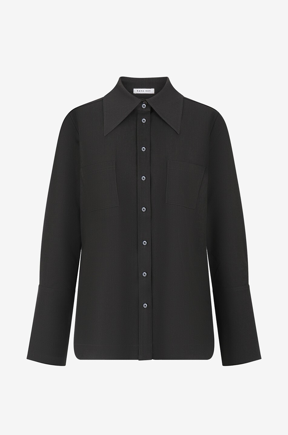 Chemise à manches longues en coton Lucia