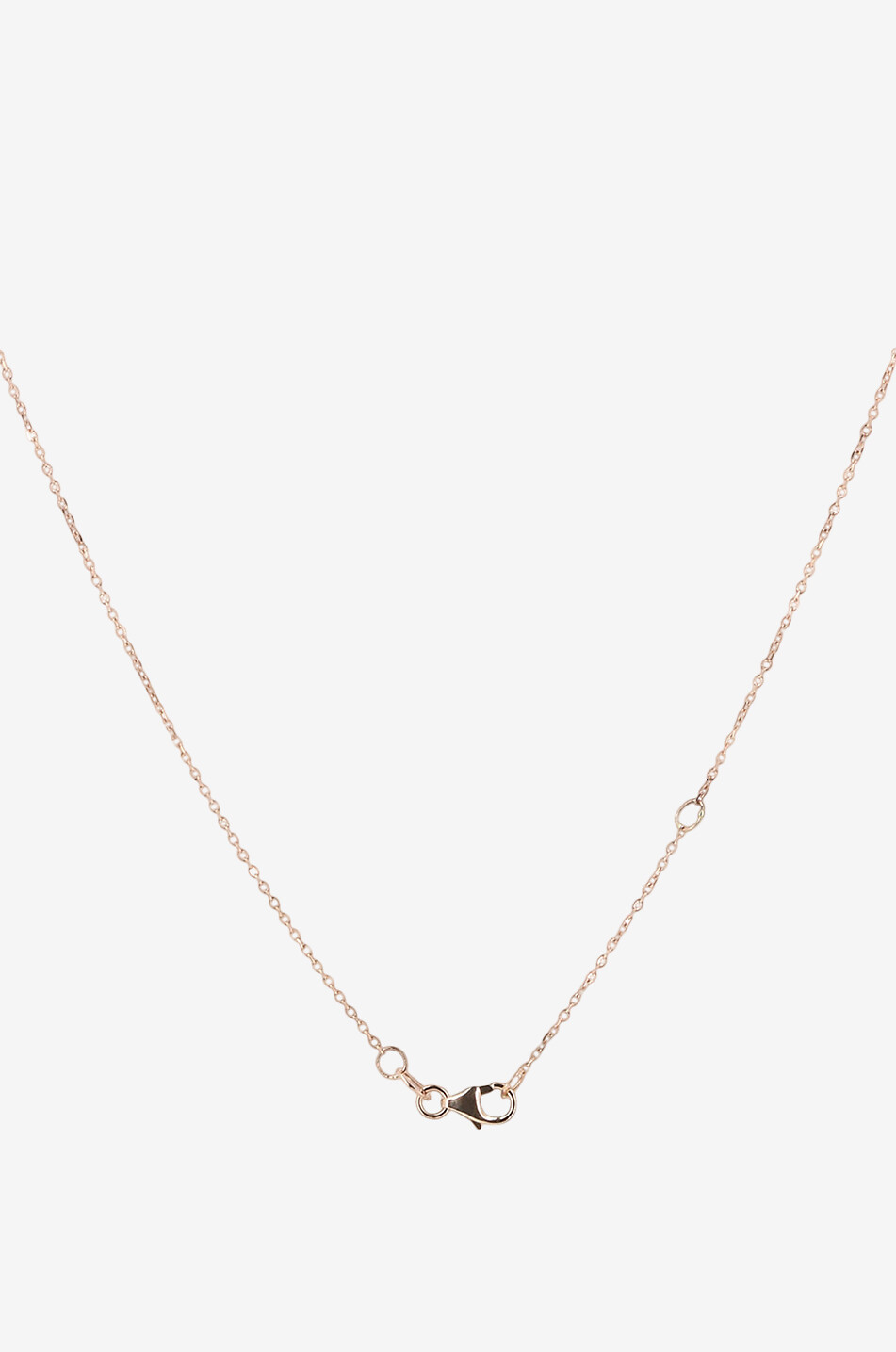 GBYG Collier en or rose et diamants Palmier Femme ROSE 2