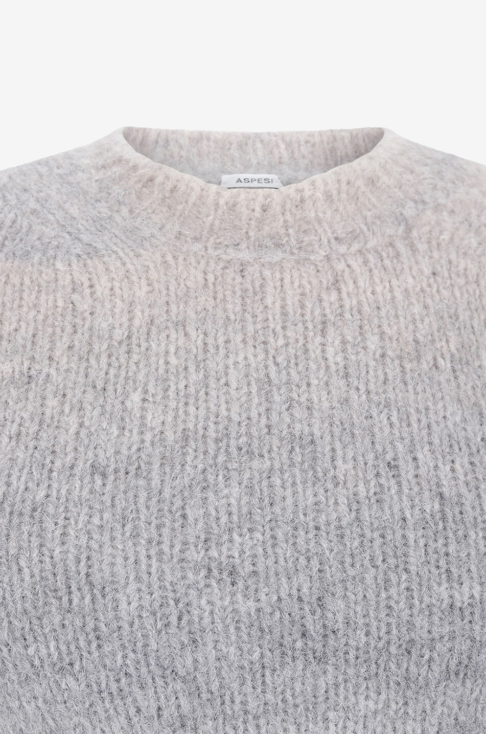 ASPESI Alpaca wool jumper with colour gradient Women MULTI COLOURED 3