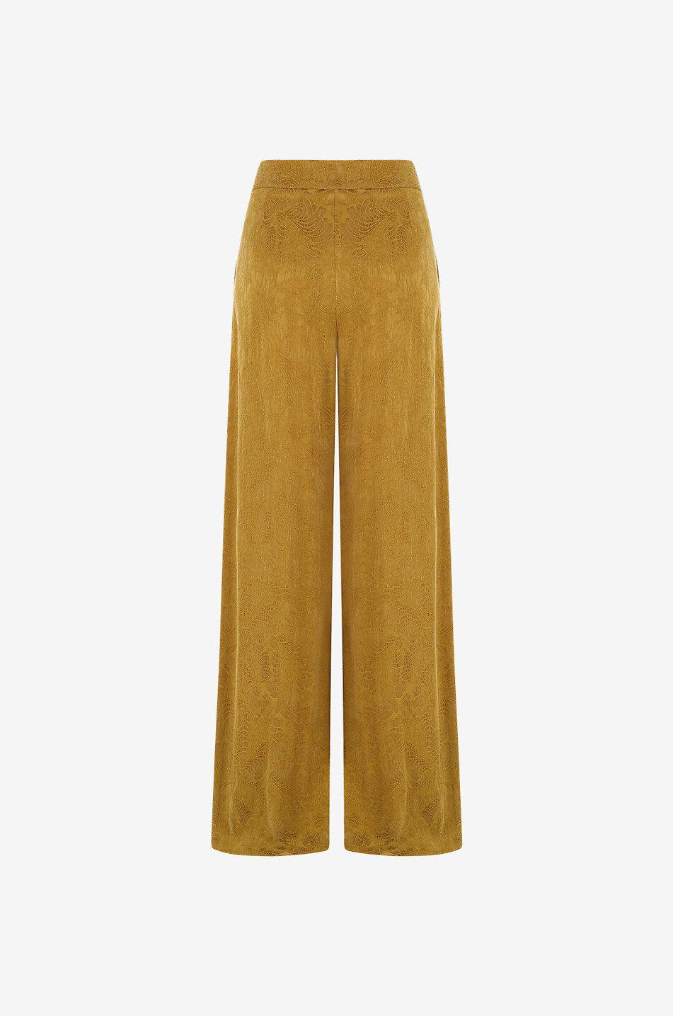 Pantalon à jambes larges en cupro et viscose Pascal