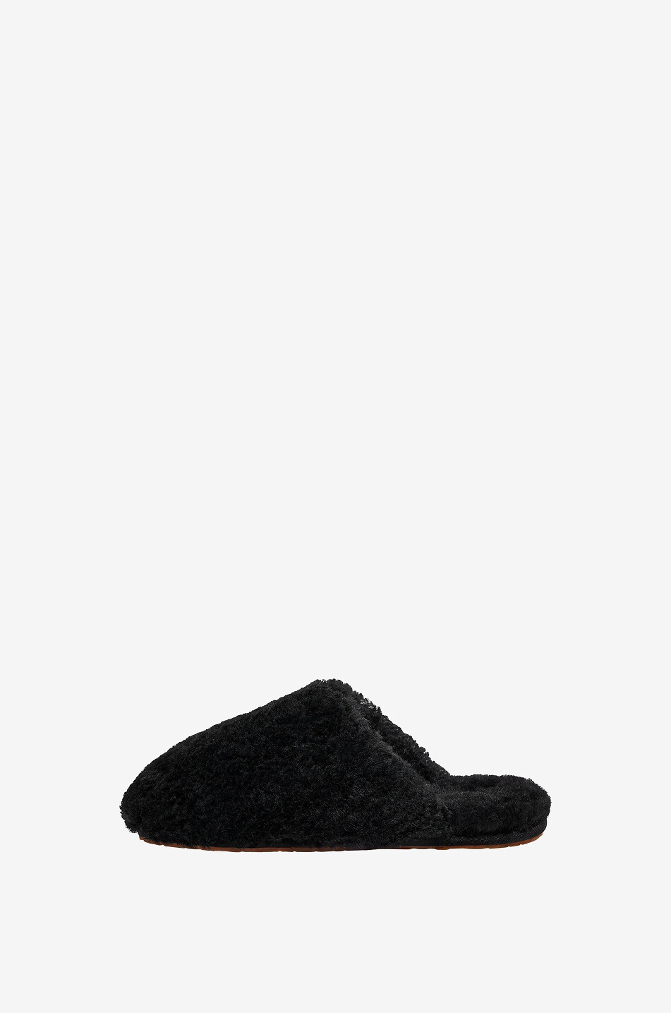 UGG Chaussons duveteuses W Maxi Curly Slide Femme NOIR 3