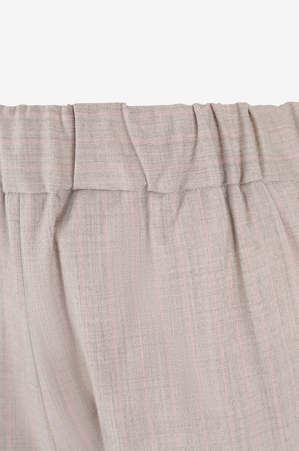 SLOWEAR Nadelstreifenhose mit weitem Bein aus Schurwolle Connie Damen BUNT 3