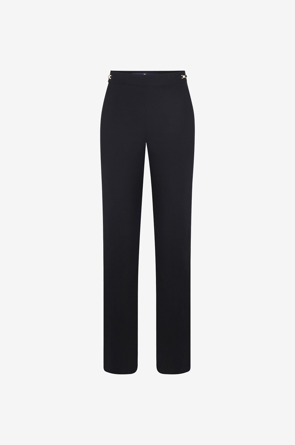 Polly viscose wide-leg trousers