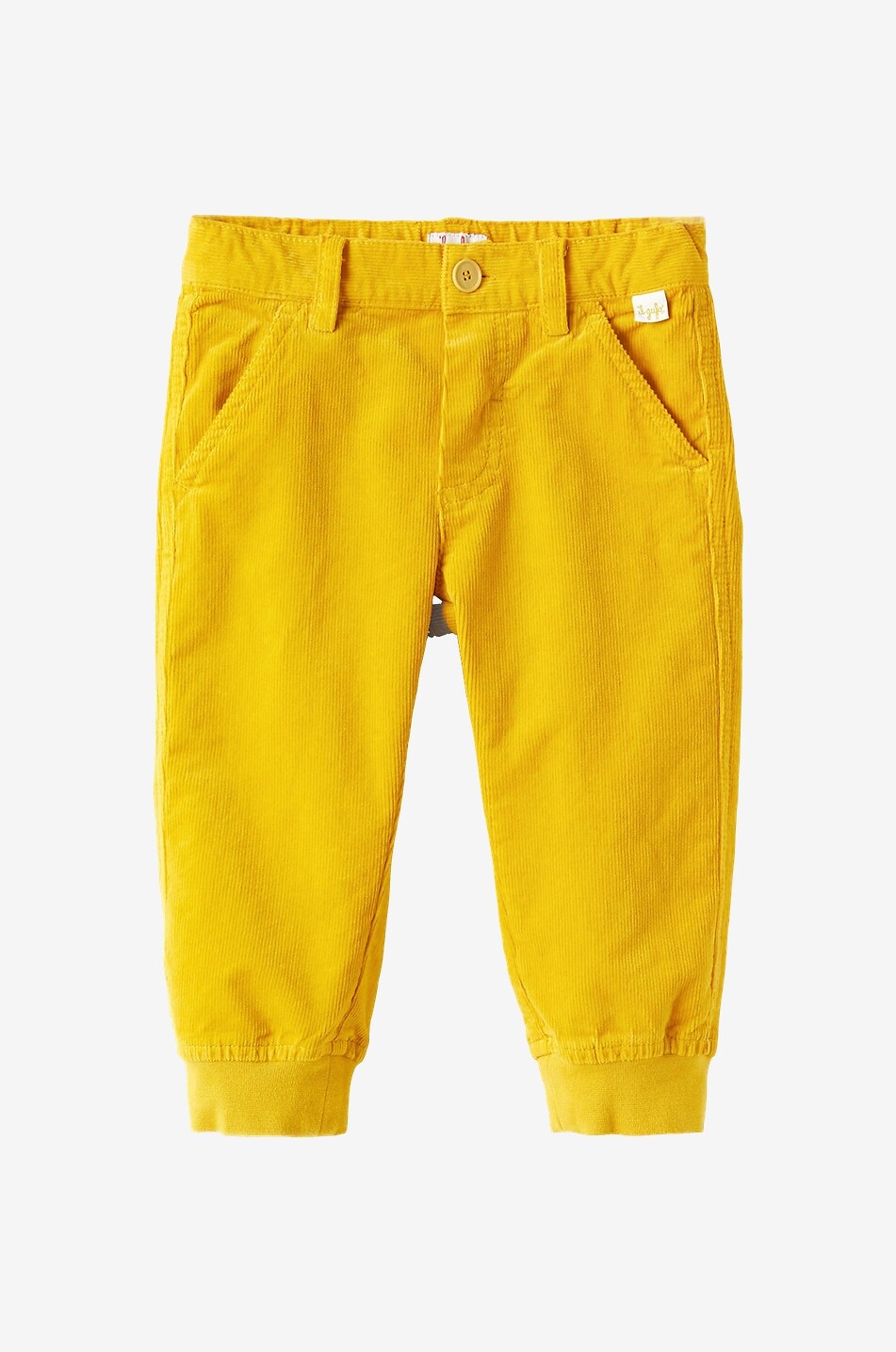 Corduroy baby trousers