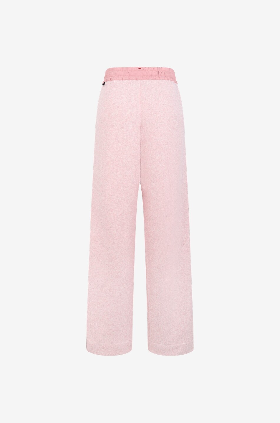 MONCLER GRENOBLE Pantalon de jogging large bi-matière Femme ROSE CLAIR 2