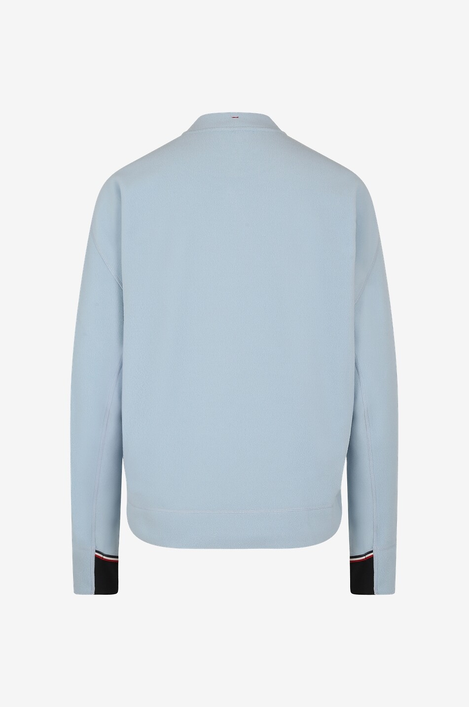 MONCLER GRENOBLE Sweat-shirt à col rond en polaire #GRENOBLE Femme BLEU CLAIR 2