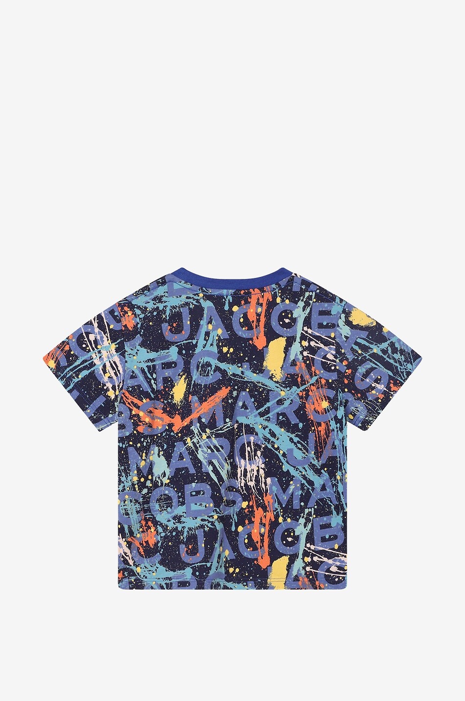 T-shirt à manches courtes en coton garçon Paint Splash
